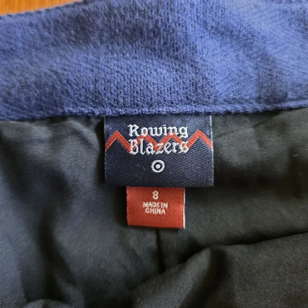 Rowing Blazers X Target Size 8 Plaid Pleated Mini Skirt, School Girl, Scottish - Picture 4 of 7